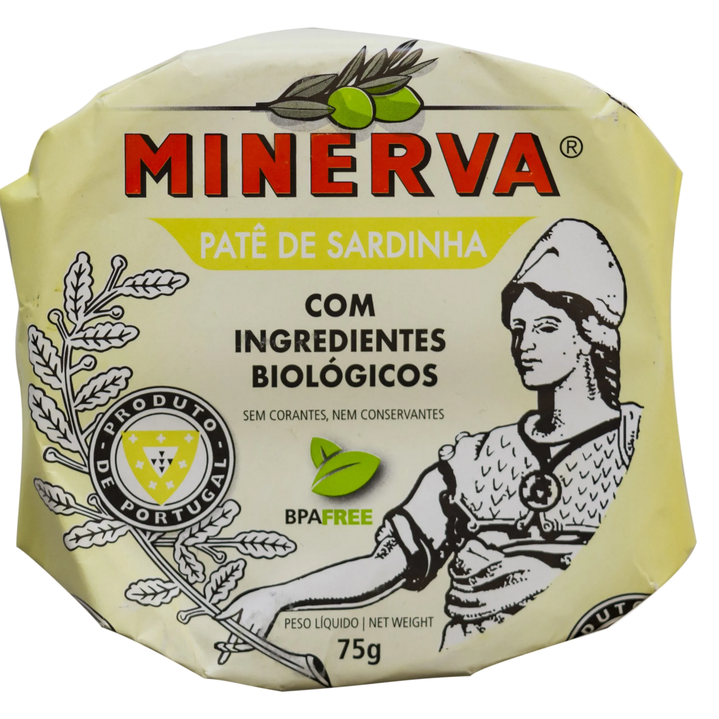Minervas BIO sardīņu pastēte no bioloģiskām sastāvdaļām
