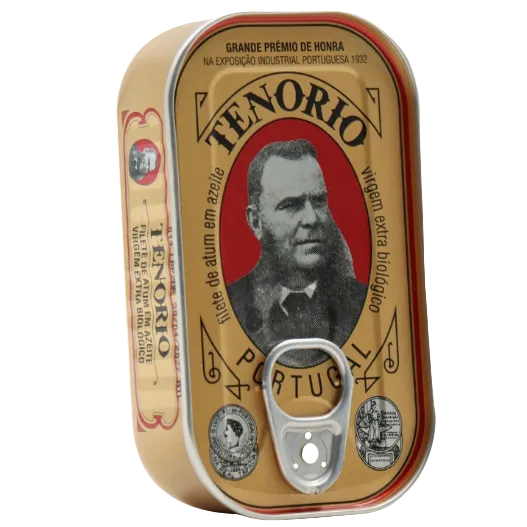 Tenorio tunzivju filejas ar bioloģisko olīveļļu