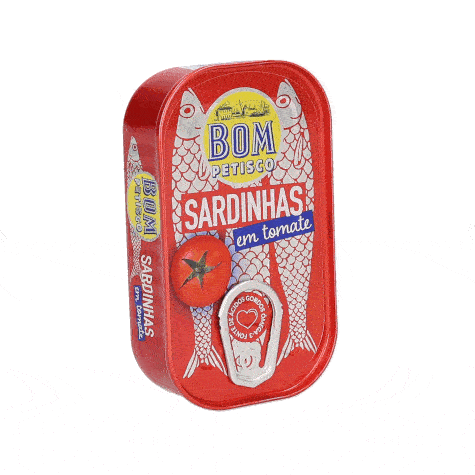 Bom Petisco Sardīnes Tomātu