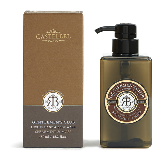 Castelbel Gentlemen's Club Spearmint & Moss Hand & Body Wash 450ml