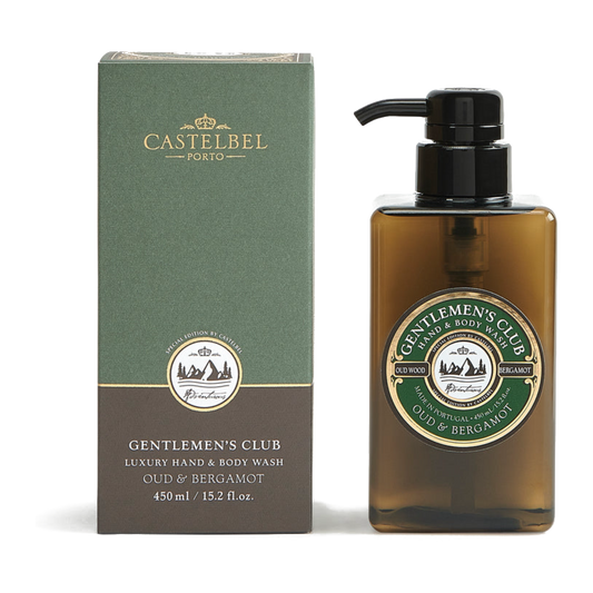 Gentlemen's Club Oud & Bergamot Hand Body Wash 450ml