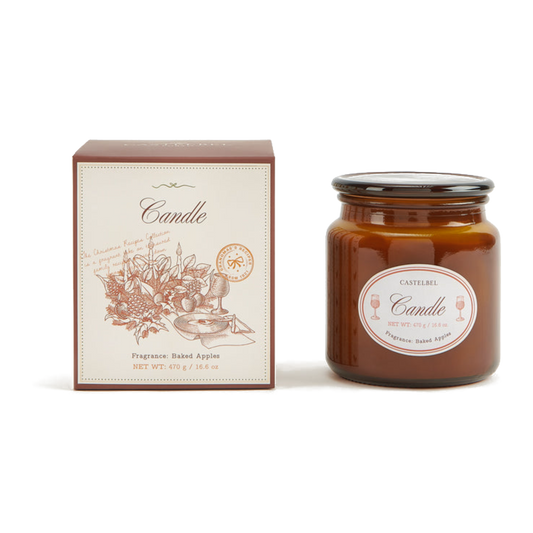 Castelbel Baked Apples Scented Candle 470g
