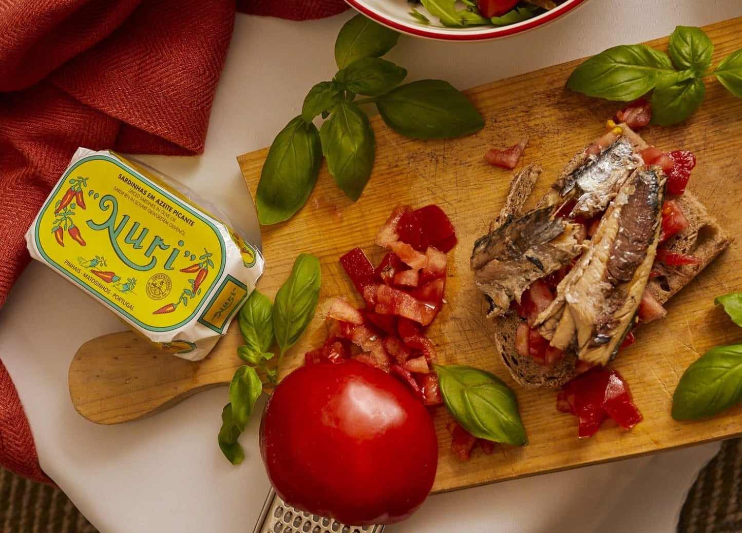 NURI Signature kolekcija – 4 izcilas Portugāles sardīnes (4 × 125g)