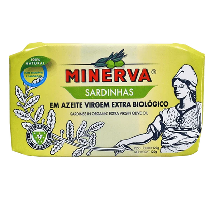 Minerva Portugāļu sardīnes olīveļļā degustācijai (4 x 120g)