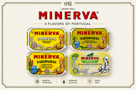 Minerva Portugāļu sardīnes olīveļļā degustācijai (4 x 120g)