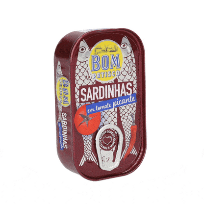 Bom Petisco Sardīnes pikantā Tomātu
